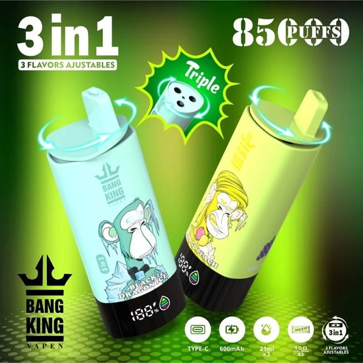 Bang King Vapen 3 IN 1 85000 Puffs