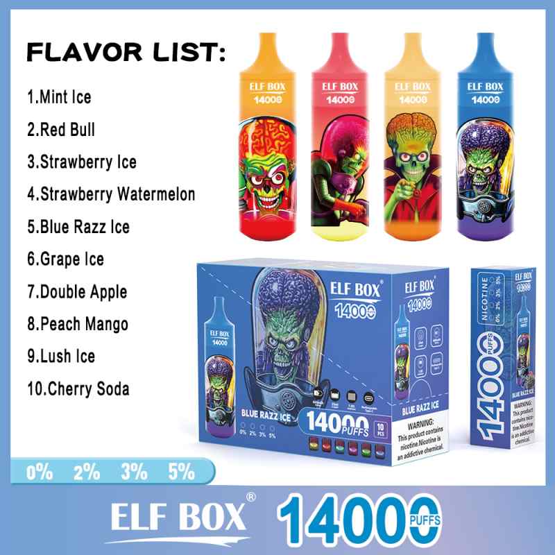 Elf Box Rgb 14000 Puffs