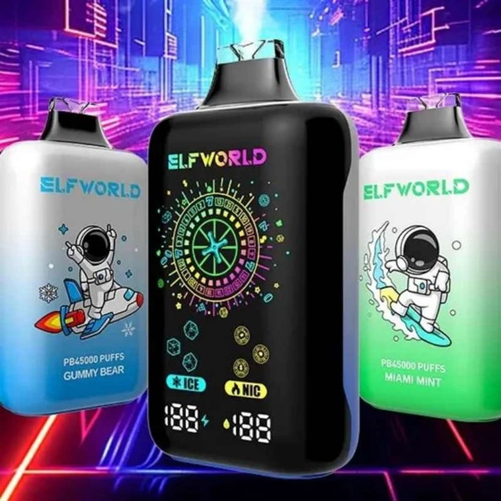Elfworld Pb45000 Ice Nic Control Vape