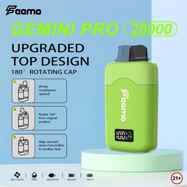 Feemo Gemini Pro 28000 Puffs Dual Taste