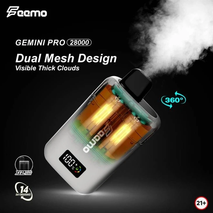 Feemo Gemini Pro 28000 Puffs Dual Flavor