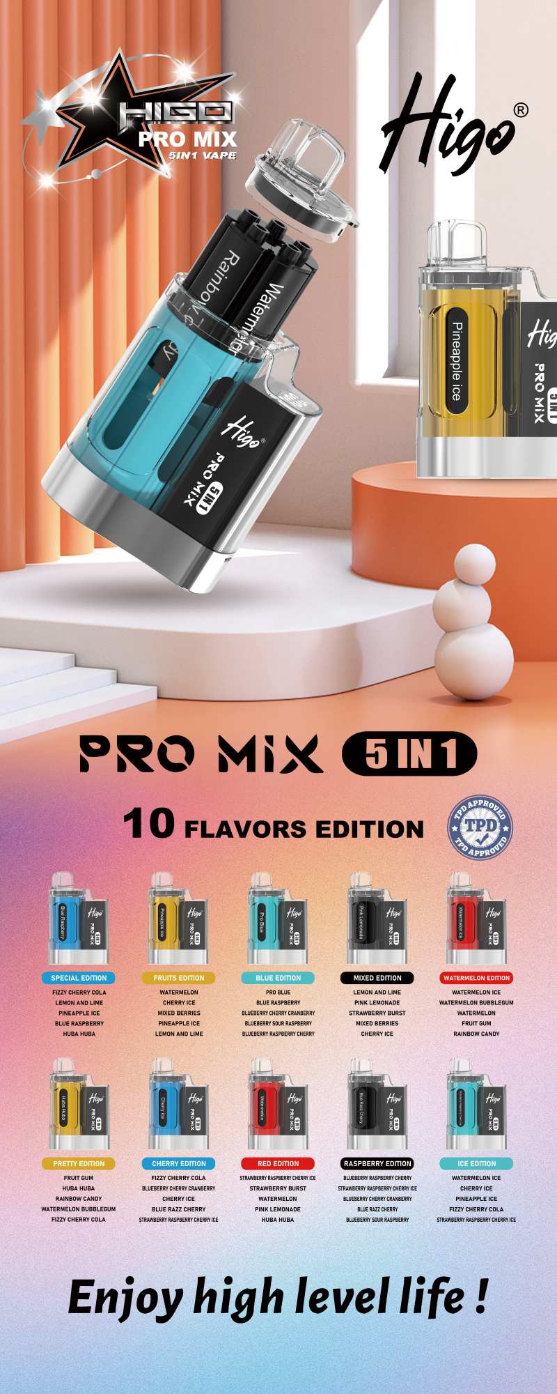 Higo Pro Mix 6666 5 IN 1