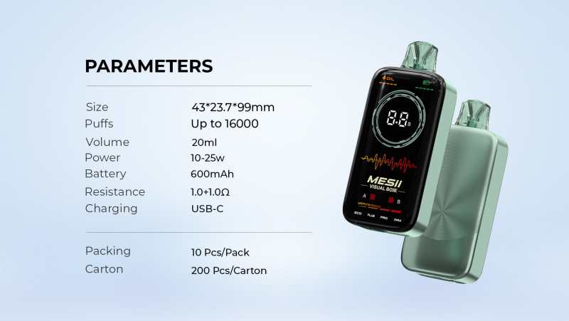 Mesii Visual Box 16000 Puffs