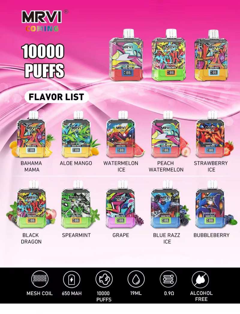 Mrvi Coming 10000 Puffs