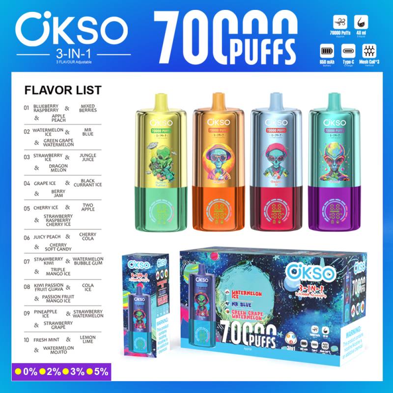 Okso 3in1 70K Puffs