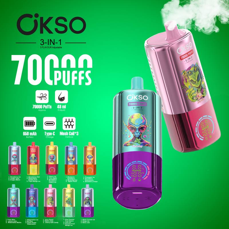 Okso 3in1 70K Puffs