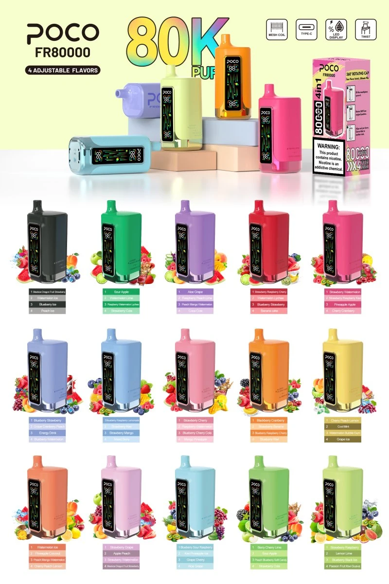 Poco Fr80000 Puffs Vape