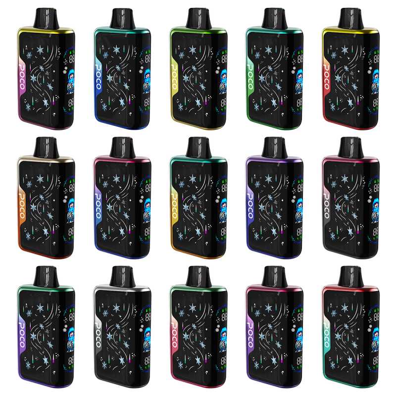 Poco Snowman 70000 Puffs
