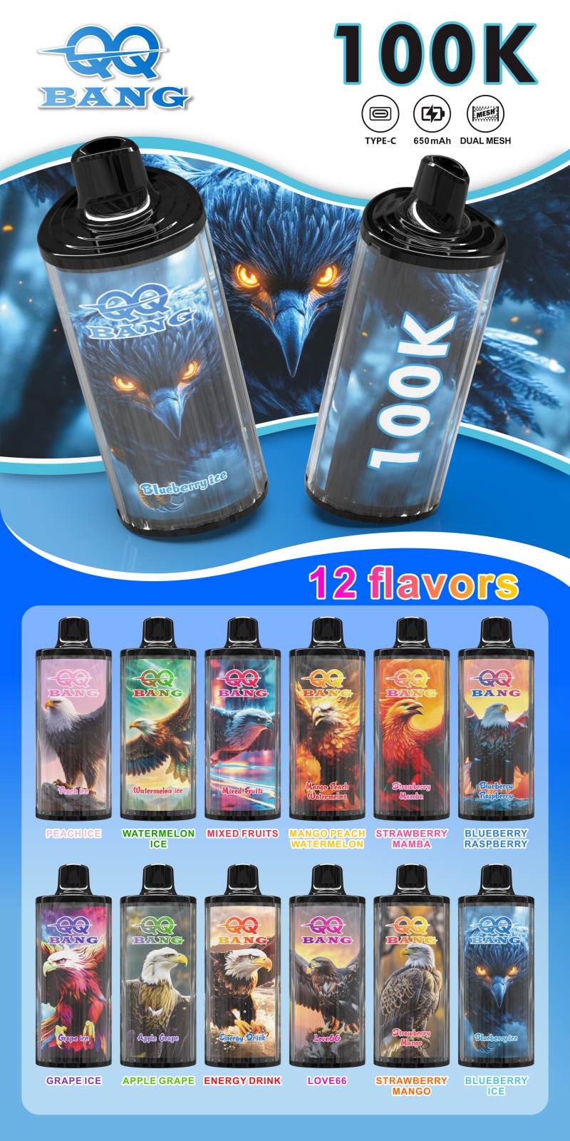 QQ Bang 100K Puffs