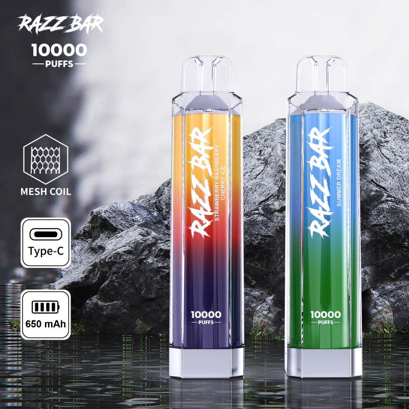 Razz Bar Crystal 10000 Puffs