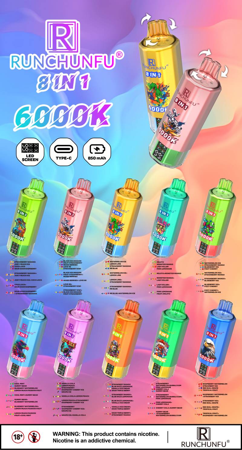 Runchunfu 6000K Puffs