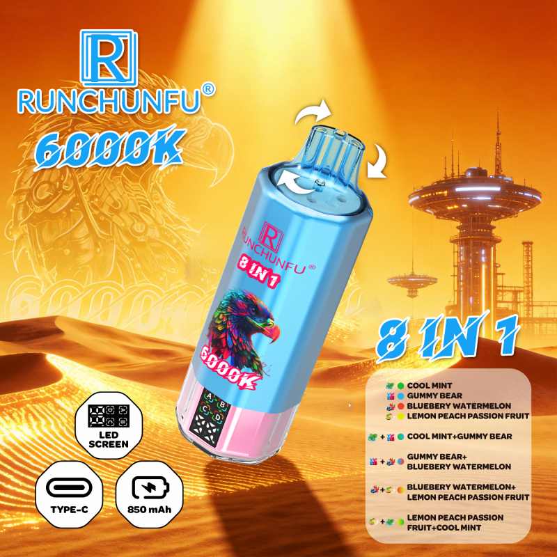 Runchunfu 6000K Puffs