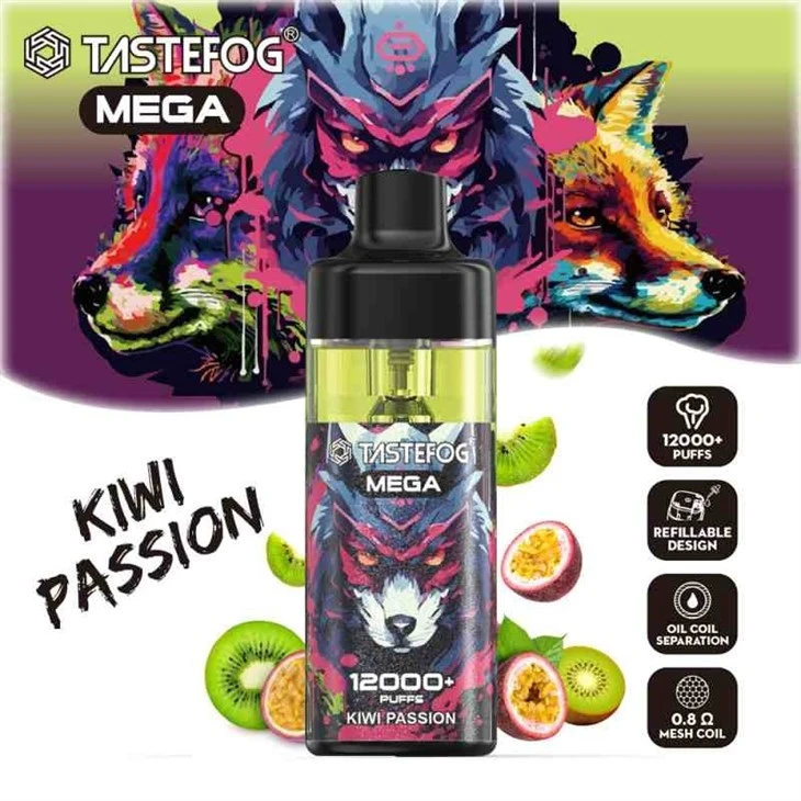 Tastefog Mega 12000 With Razz Bar
