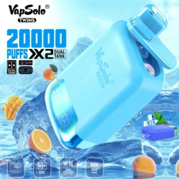 Vapsolo Twins 20000 Puffs Disposable Vape
